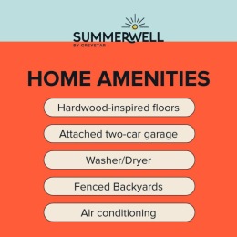 a list of apartment amenities