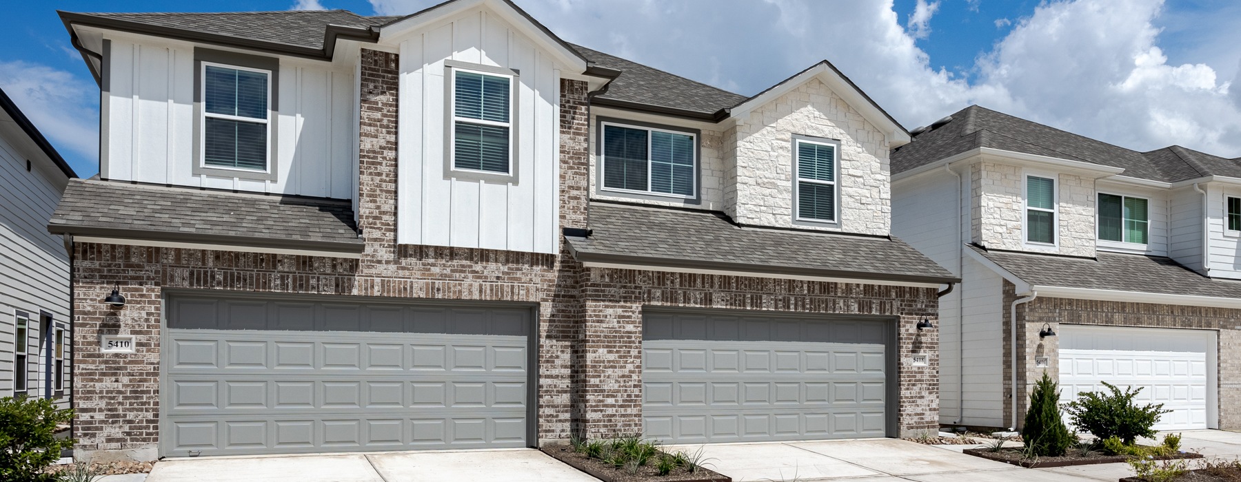 building with garages